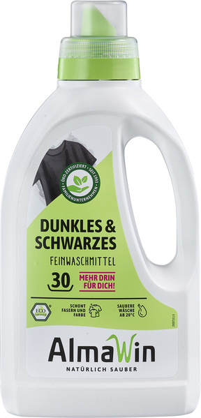 AlmaWin Waschmittel Dunkles und Schwarzes 750 ml