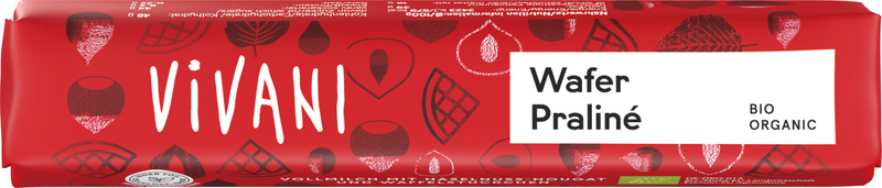 Vivani Wafer Praliné Riegel 40 g