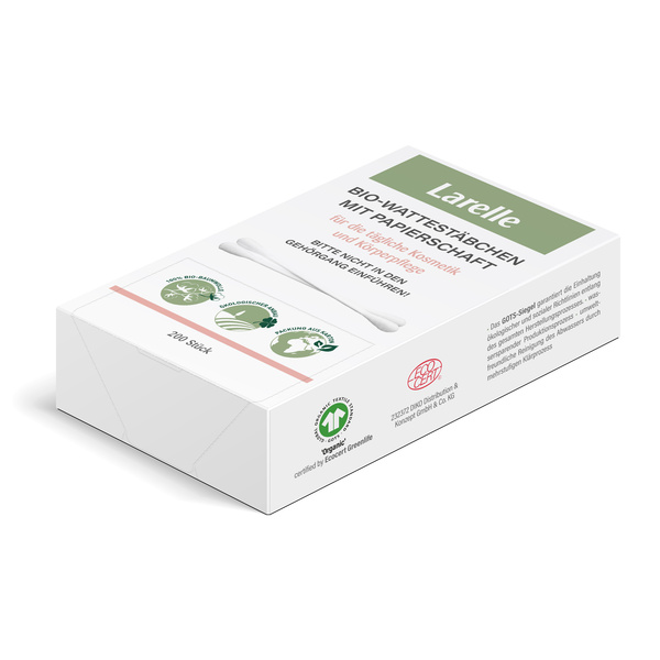 Larelle Wattestäbchen 200 St. 200 Stück
