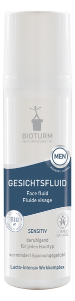 BIOTURM Gesichtsfluid für Männer 75 ml