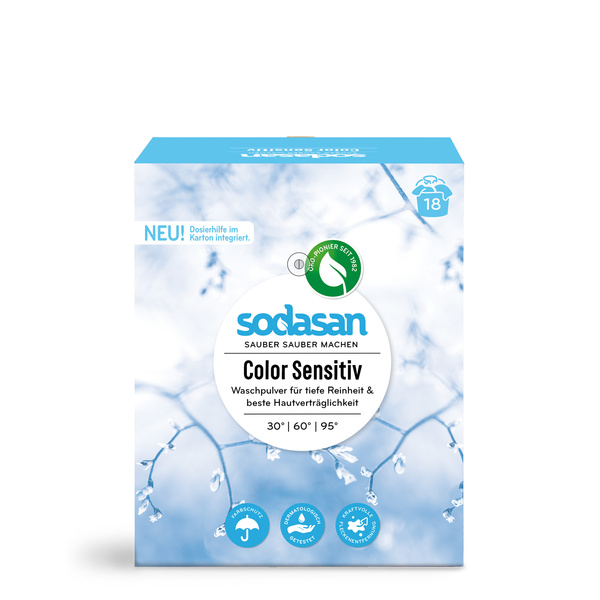 sodasan Color Waschpulver Sensitiv 1.01 kg