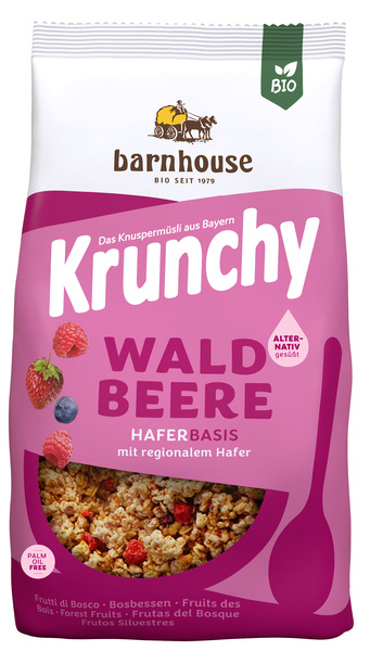 Barnhouse  Krunchy Pur Waldbeere 750 g