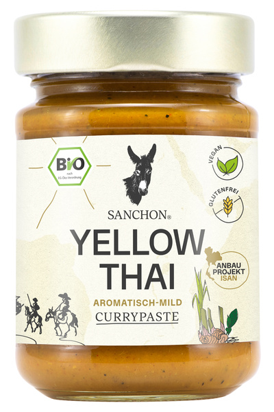 Sanchon Currypaste Yellow Thai 190 g