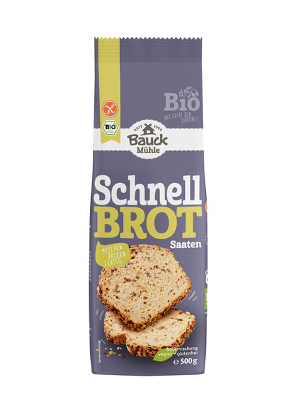 Bauck Mühle Schnellbrot glf 500 g
