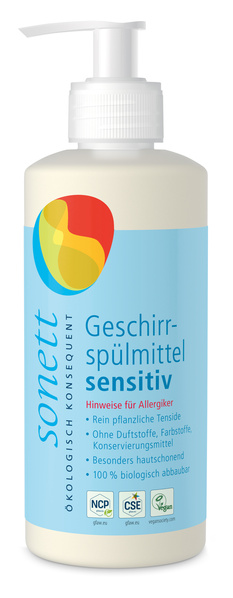 SONETT Geschirrspülmittel sensitiv Spender 300 ml