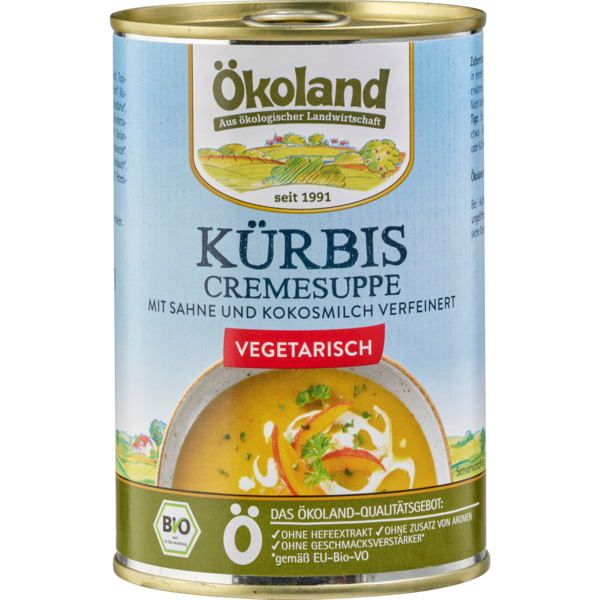 ÖKOLAND KÜRBIS CREMESUPPE 400g