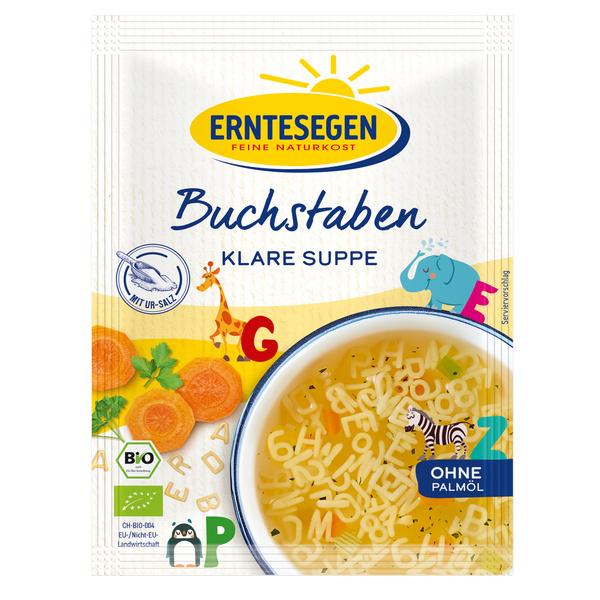 Erntesegen Buchstaben Klare Suppe 42 g