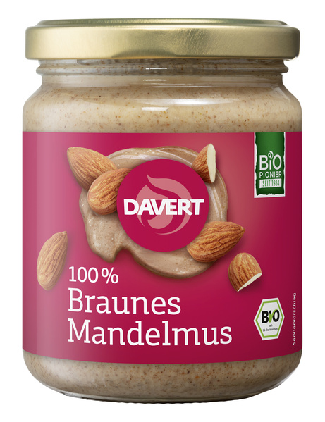 Davert Mandelmus braun 250 g