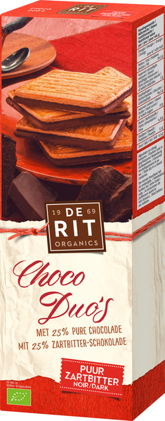 De Rit Sandwich Biscuits Zartbitter 150 g