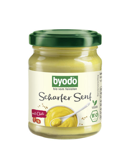 Byodo Extra scharfer Senf 125 ml