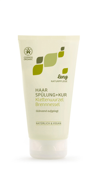 Lenz Naturpflege Haar Spülung + Kur Klettenwurzel Brennnessel 150 ml