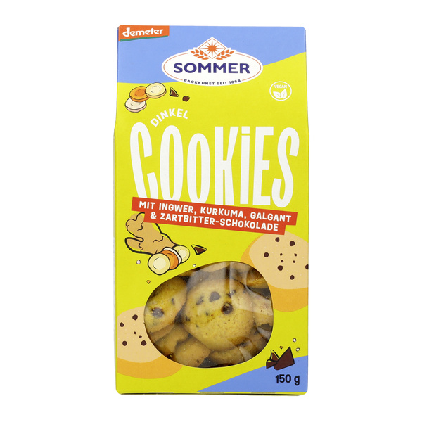 SOMMER BACKKUNST SEIT 1864 Dinkel 3 Ingwer Cookies 150 g