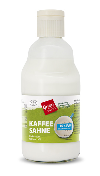 greenorganics Kaffeesahne 10% 395 g