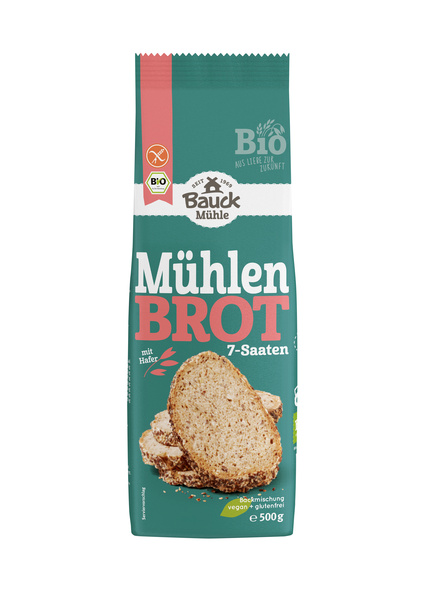 Bauck Mühle Mühlenbrot glutenfrei 500 g