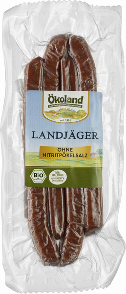 ÖKOLAND Landjäger 4 Stück 120 g