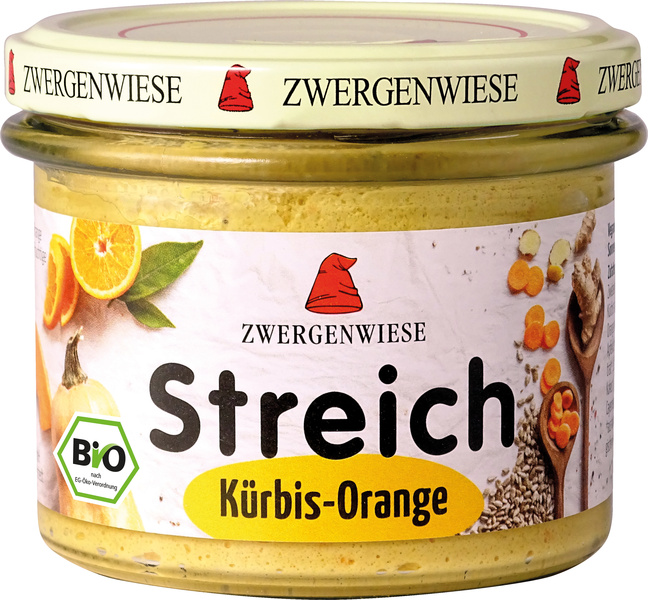 Zwergenwiese Kürbis Orange Streich 180 g