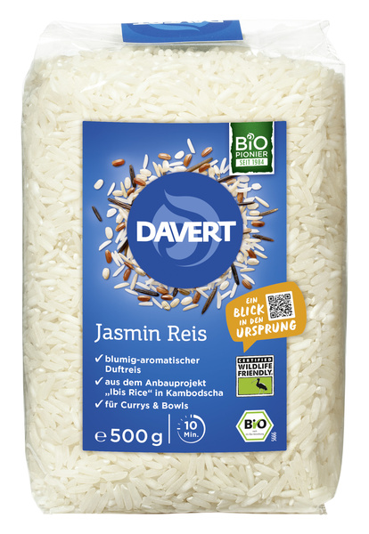 Davert Jasmin Reis 500g 500 g