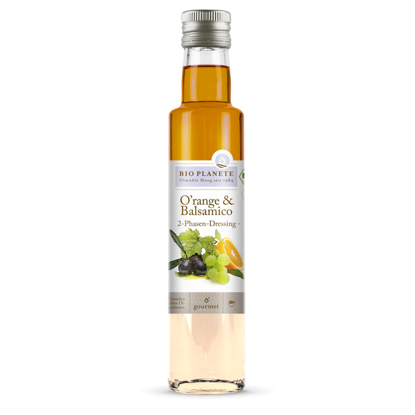 BIO PLANÈTE Orange & Balsamico 2-Phasen-Dressing 250 ml