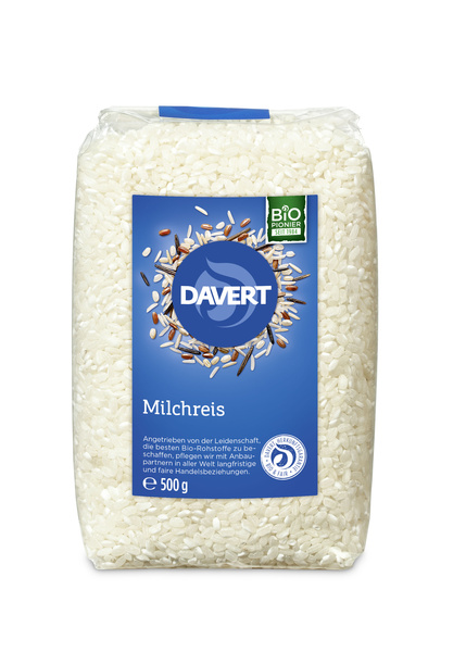 Davert Milchreis weiß 500 g