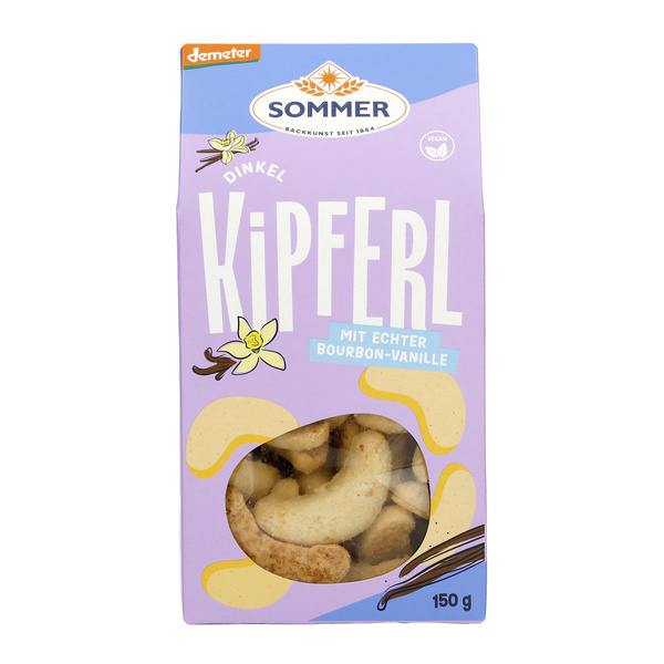 SOMMER BACKKUNST SEIT 1864 Dinkel Vanillekipferl demeter 150 g