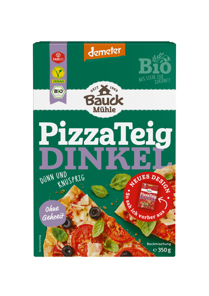 Bauck Mühle Pizza-Teig Dinkel Demeter 350 g