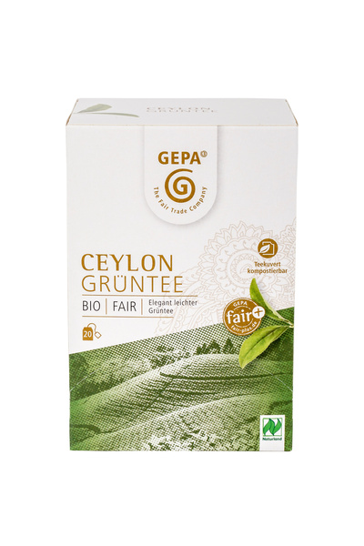 GEPA - The Fair Trade Company Grüntee Ceylon 20 Btl. 40 g