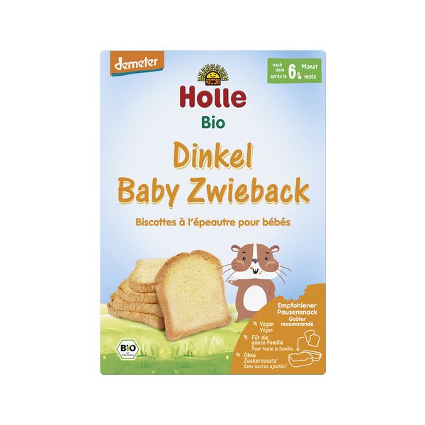 Holle  Bio-Babyzwieback Dinkel 200 g