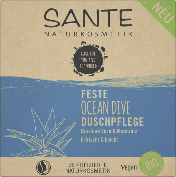 Sante Feste Ocean Dive Duschpflege Aloe Vera & Meersalz 80 g