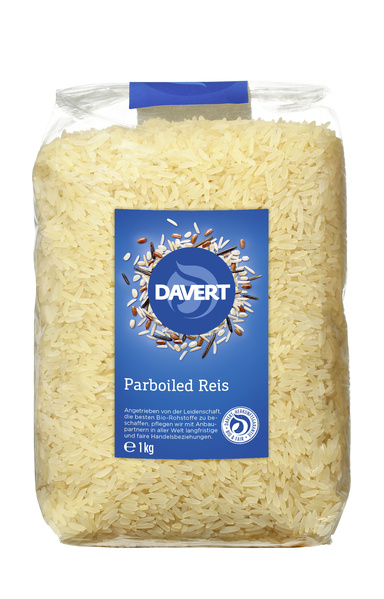 Davert Parboiled Reis Langkorn weiß 1 kg