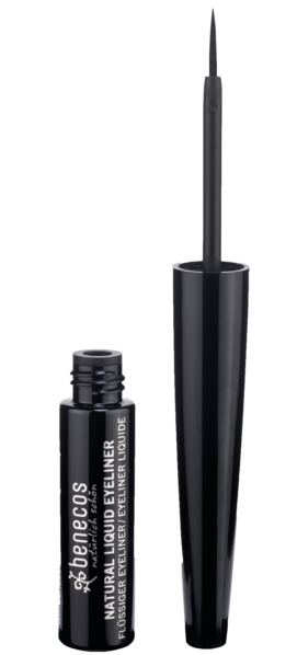 benecos NATURAL LIQUID EYELINER BLACK 3 ml