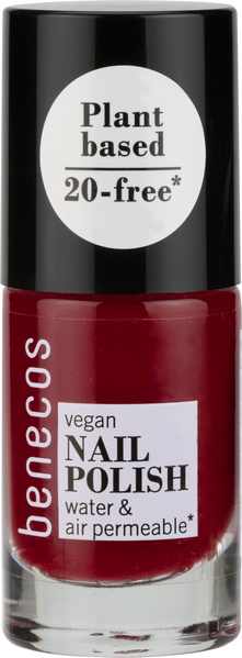 benecos NAIL POLISH CHERRY RED 5 ml