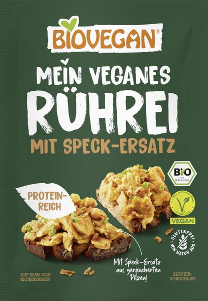 Biovegan Mein veganes Rührei mit Speck-Ersatz 50 g