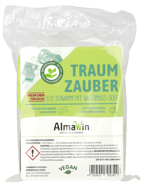 AlmaWin SauberZauber EcoSchwamm 2 Stück