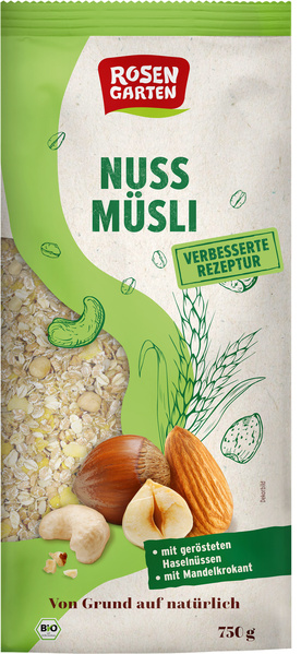 Rosengarten Nuss-Müsli 750 g