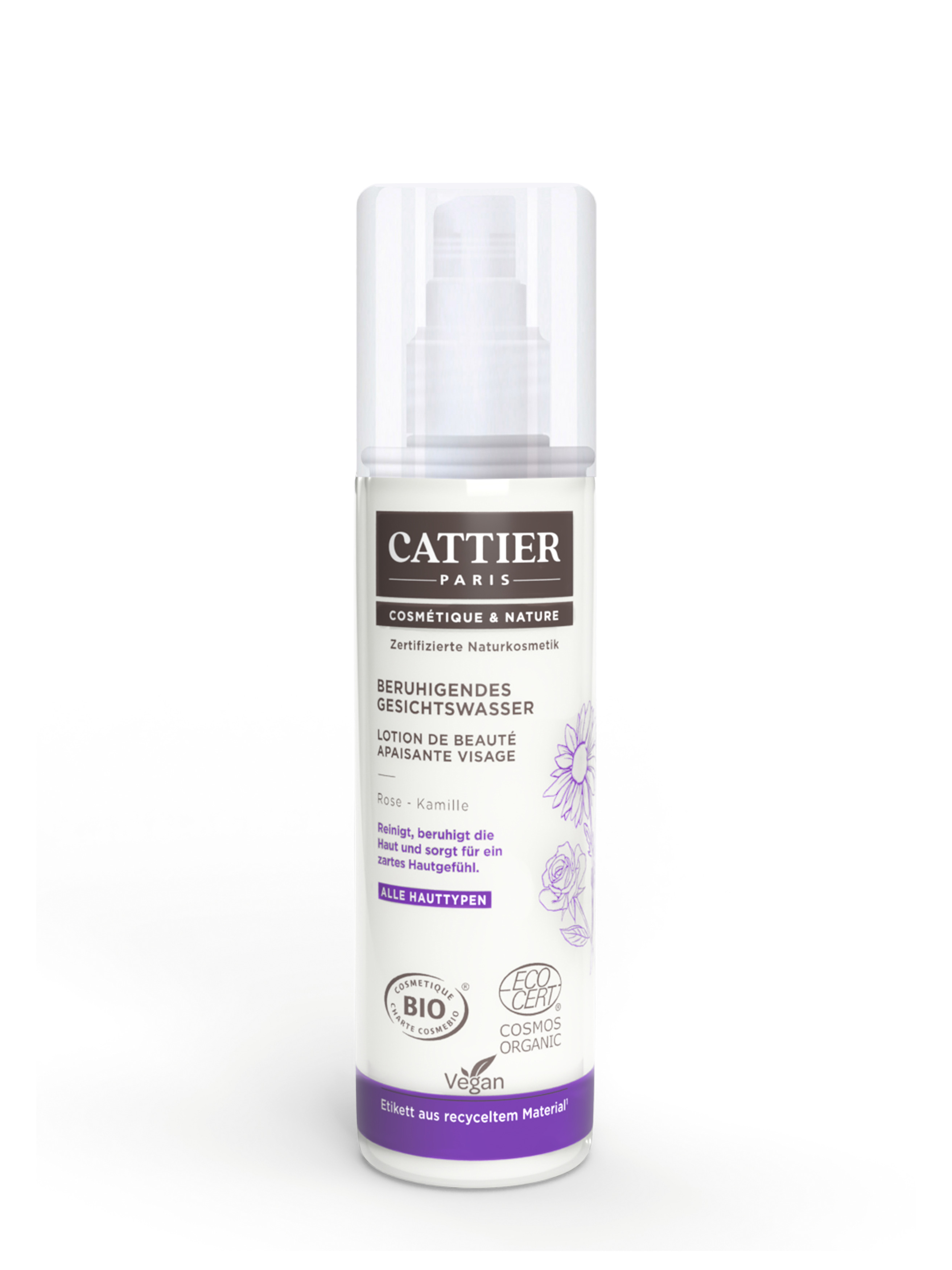 Cattier Paris ROSÉE FLORALE GESICHTSWASSER 200 ml