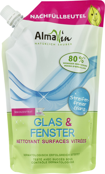 AlmaWin Glas &  Fenster Nachfüllbeutel 0.5 l