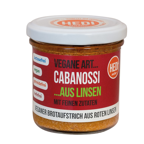 HEDI Cabanossi Aufstrich aus Linsen 140 g