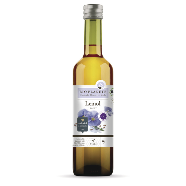 BIO PLANÈTE Leinöl nativ (3D-Filtration) 500 ml