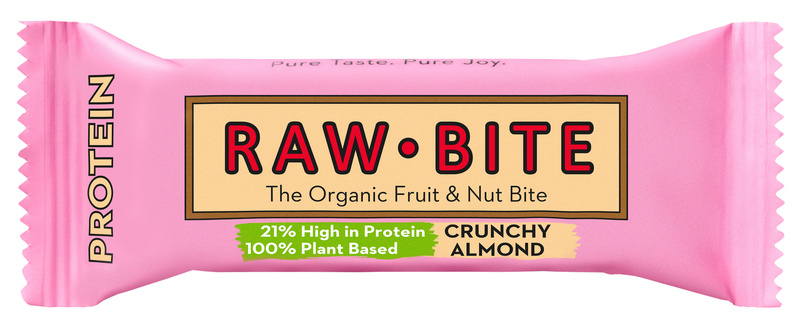 Raw Bite Raw Bite Fruchtriegel Protein Crunchy Almond 45 g