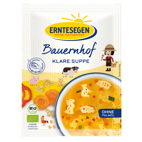 Erntesegen Bauernhof Klare Suppe Bio 55 g