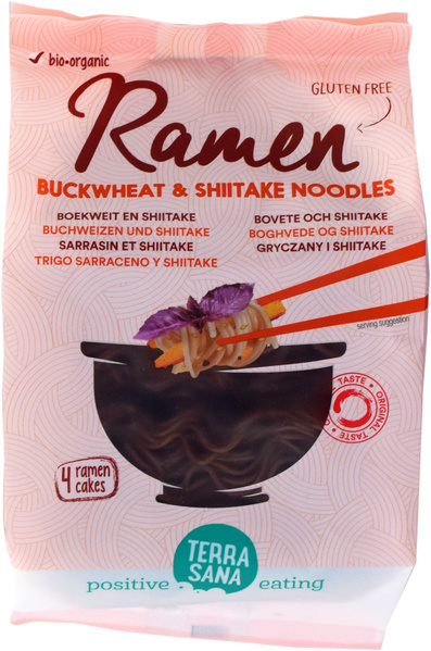 TerraSana Buchweizenramen mit Shiitake 280 g