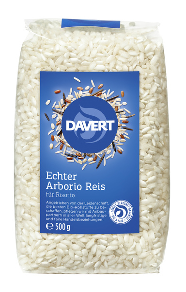 Davert Arborio Reis weiß für Risotto 500 g