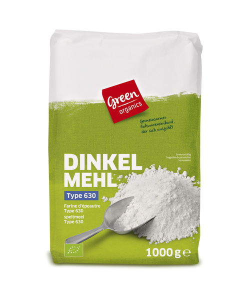 greenorganics Dinkelmehl Type 630 1 kg