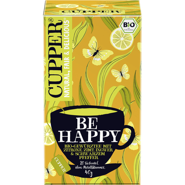 Cupper Teemoment Be Happy 20 Btl. 40 g