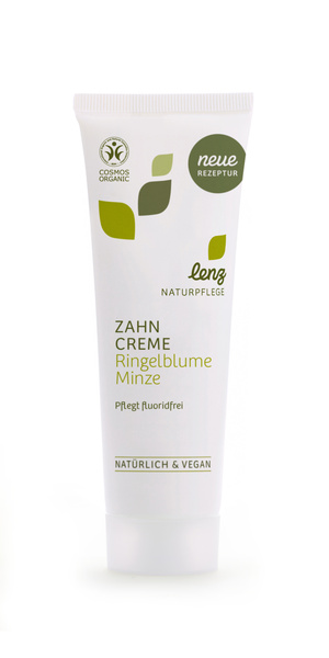 Lenz Naturpflege Zahncreme Ringelblume Minze ohne Fluorid 75 ml