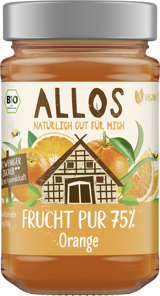 Allos Frucht-Pur Orange 250 g
