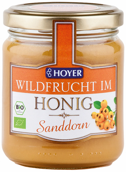 HOYER Sanddorn Wildfrucht im Honig 250 g