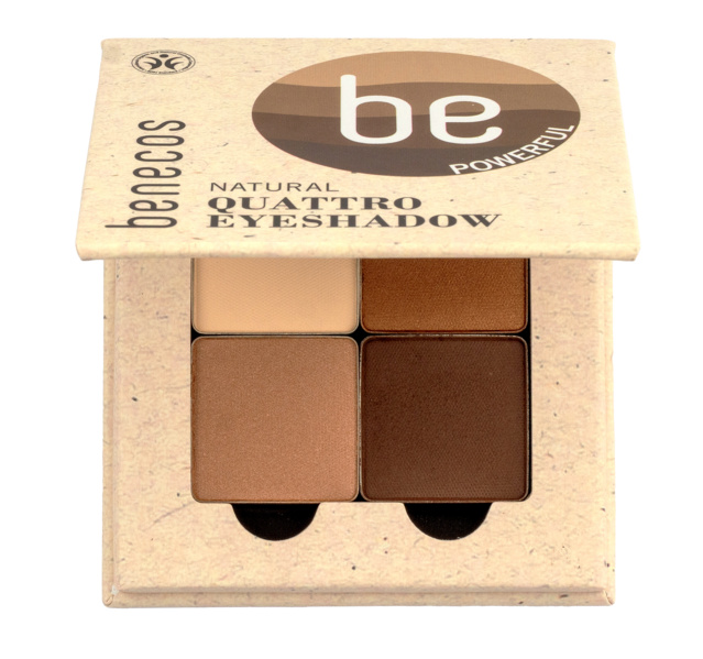 benecos QUATTRO EYESHADOW COFFEE & CREAM 4 g