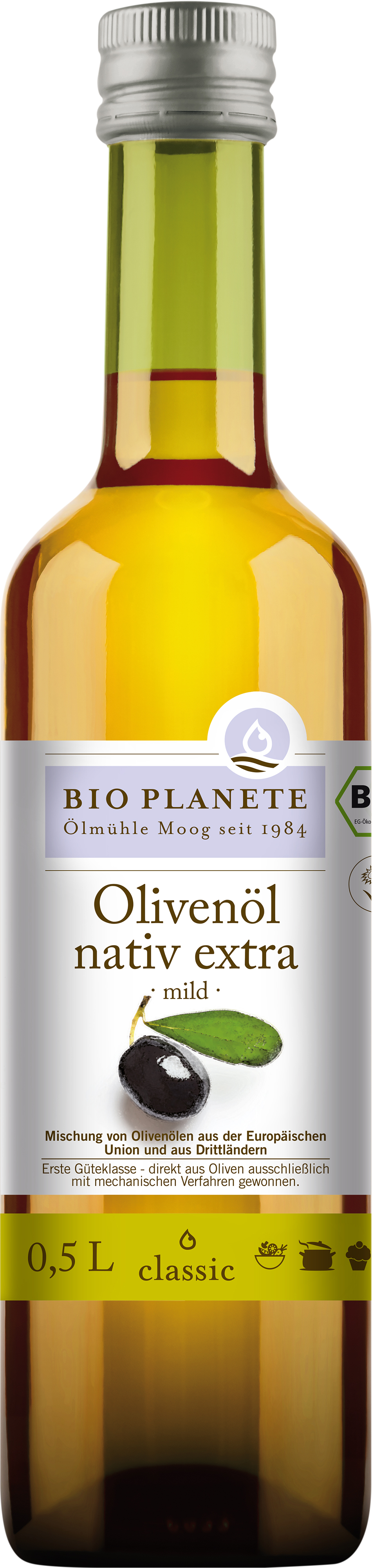 BIO PLANÈTE Olivenöl mild nativ extra 500 ml