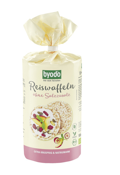 Byodo Reiswaffeln ohne Salzzusatz 100 g